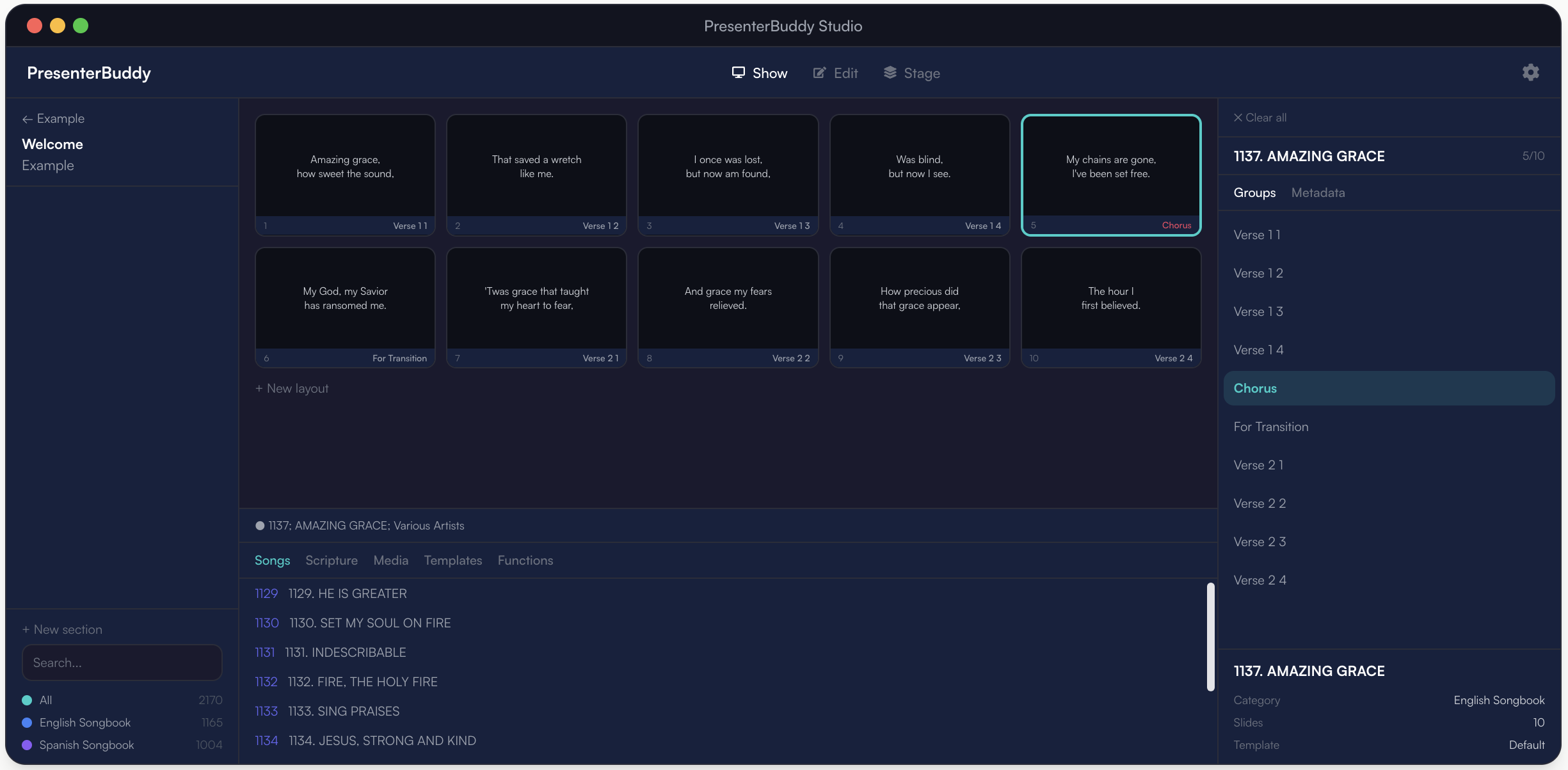 PresenterBuddy Studio screenshot